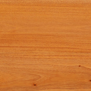vidaXL Meuble TV Bois d'acajou massif Naturel 100 x 40,5 x 46 cm