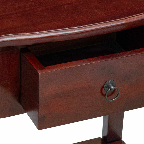 Konsolentisch Braun Mahagoni Massivholz 50cm