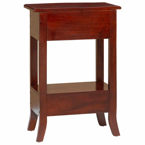Konsolentisch Braun Mahagoni Massivholz 50cm