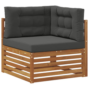 Outdoor Sofagarnitur mit Kissen, 4-teilig