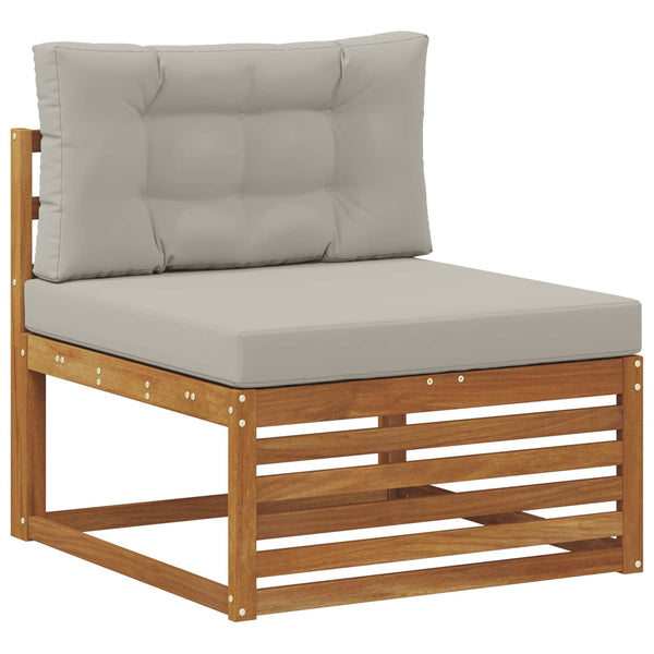 Outdoor Sofa Set mit Kissen, 6-teilig