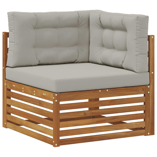 Outdoor Sofa Set mit Kissen, 6-teilig