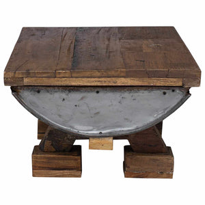 Couchtisch Holz Natur 90x50 cm