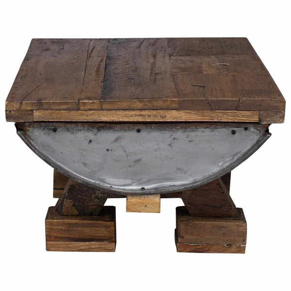 Couchtisch Holz Natur 90x50 cm