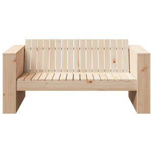 Gartensofa Kiefer Massivholz 134cm