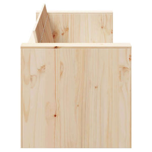vidaXL Canapé de jardin naturel 185,5 x 60 x 62 cm Bois de pin massif