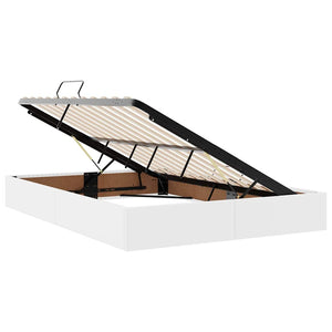 Aufbewahrungsbett mit Matratze 140x200 cm