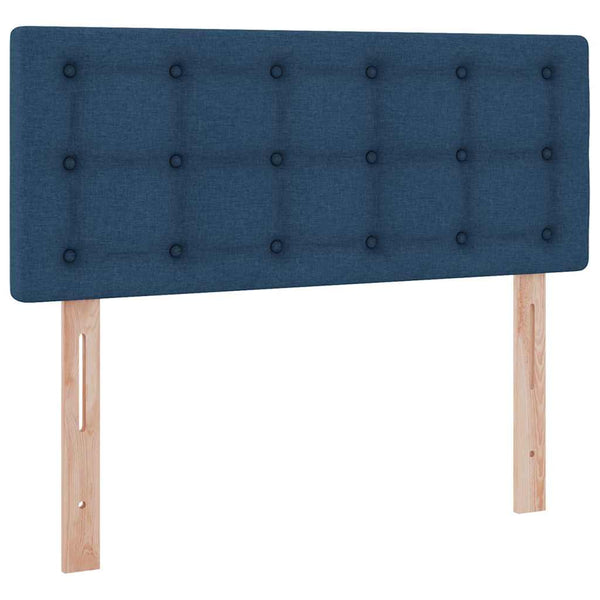 Aufbewahrungsbett mit Matratze Blau 120x200 cm