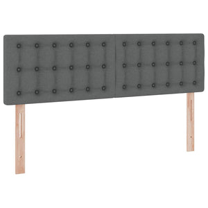 Stauraumbett mit Matratze 140x190 Dunkelgrau