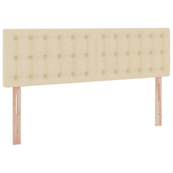 Stauraumbett mit Matratze Creme 140x190 cm