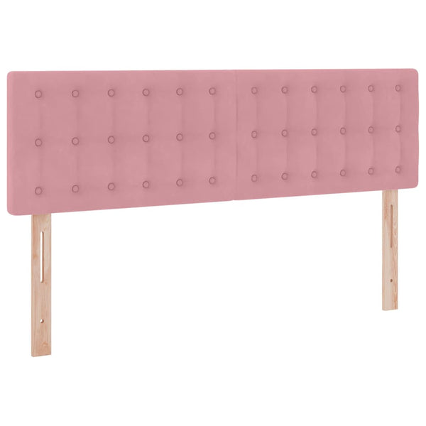 Stauraumbett mit Matratze Rosa 140x190 cm