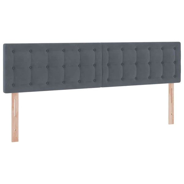 Aufbewahrungsbett mit Matratze Dunkelgrau 160x200 cm