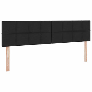 Aufbewahrungsbett mit Matratze 180x200 cm Schwarz Kunstleder