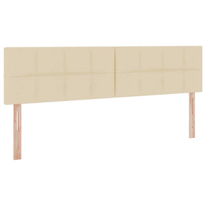 Aufbewahrungsbett mit Matratze Creme 180x200 cm