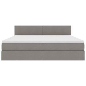 Bett mit Stauraum, LED & Matratze 200x200 cm
