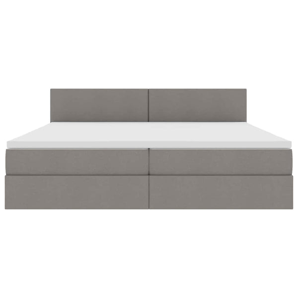 Bett mit Stauraum, LED & Matratze 200x200 cm