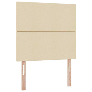 Bett mit Stauraum und LED Creme 90x200 cm