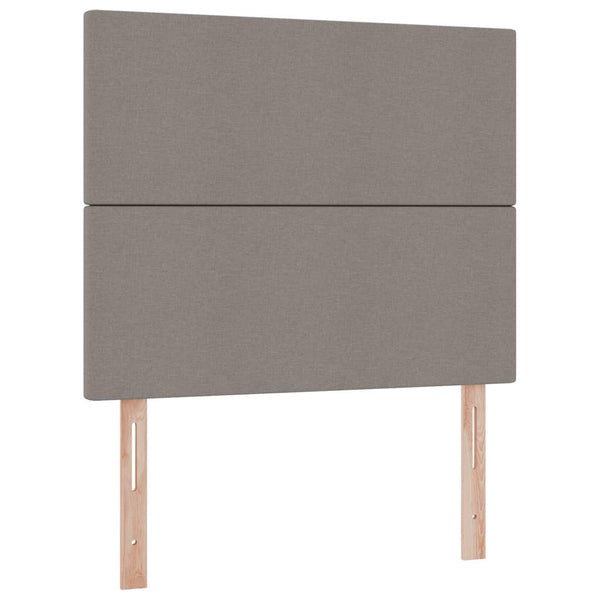 Stauraumbett mit LED Taupe 120x190 cm