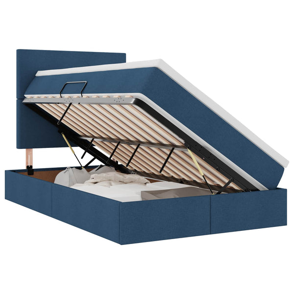 Bett mit Stauraum und LED 120x200 cm