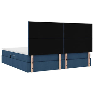Bett mit Stauraum und LED 200x200 cm