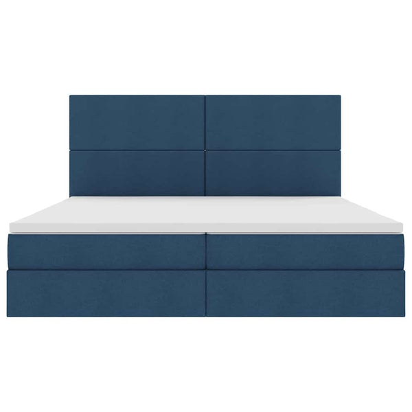 Bett mit Stauraum und LED 200x200 cm