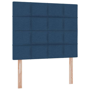 Bett mit Stauraum & LED Blau 120x190 cm