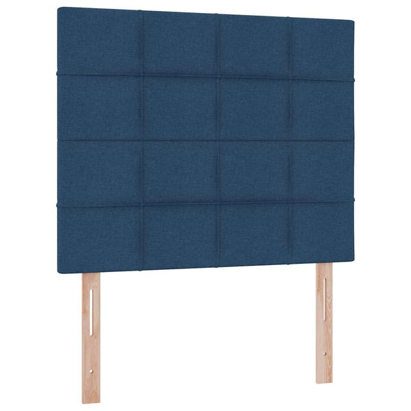 Bett mit Stauraum & LED Blau 120x190 cm