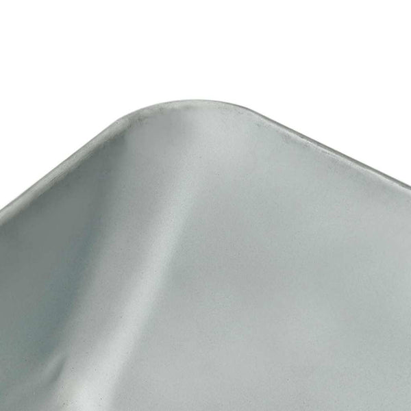 Stahl Schubkarre Silber Schwarz 133cm