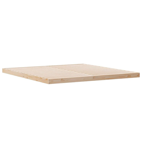 Bodenbettrahmen Kiefer Natur 184x213,5 cm