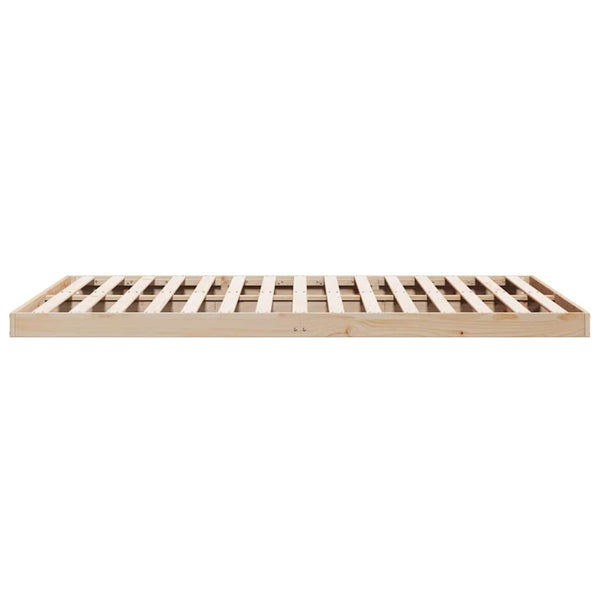 Bodenbettrahmen Kiefer Natur 184x213,5 cm