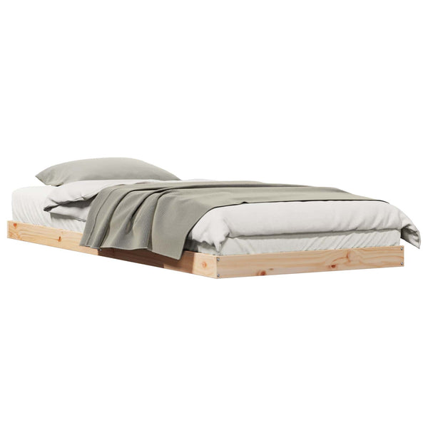 Bodenbettrahmen Kiefer 100x220 cm