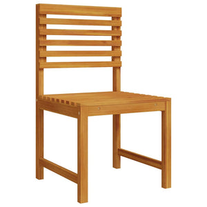 Gartenbank Set 4-teilig Akazie Massivholz Braun