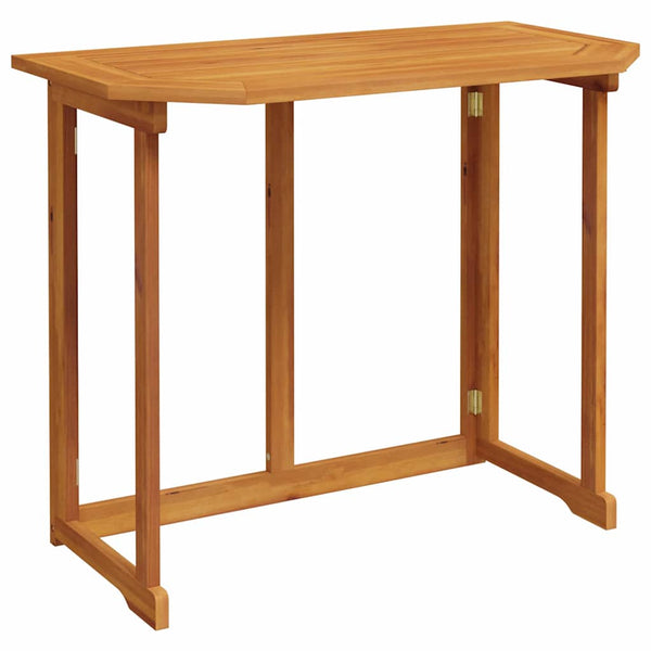 Gartenbank Set 2-teilig Akazie Massivholz Braun
