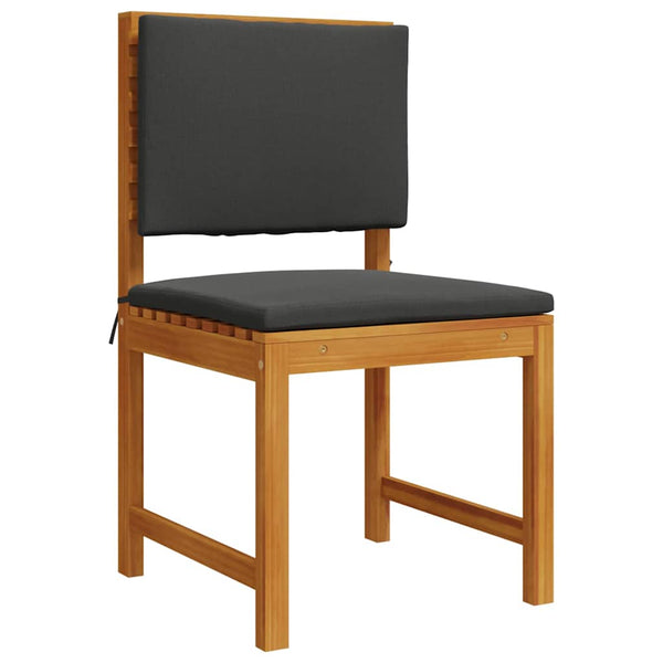 Garten Bistro Set 6-teilig Akazie Braun