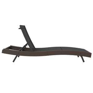 Poly-Rattan Sonnenliege, 197 cm