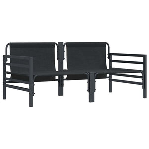 Gartenmöbel Set Anthrazit mit Kissen