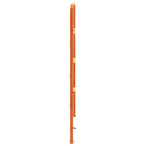 Wachsbraunes Kopfteil 160cm Kiefer Massivholz
