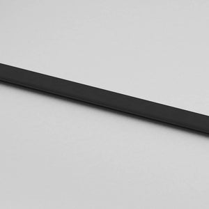 Schiebetür Schwarz Hartglas 76x205 cm