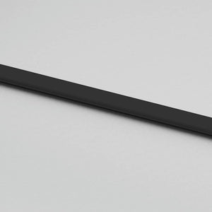 Schiebetür Schwarz 102,5x205 cm Hartglas