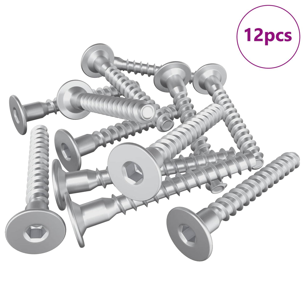 Confirmat Schrauben 5x40 mm, 12 Stk.