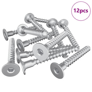 Confirmat Schrauben 5x40 mm, 12 Stk.