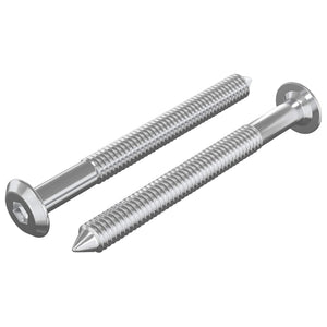 Möbelschrauben M6 x 60 mm, 2er-Set