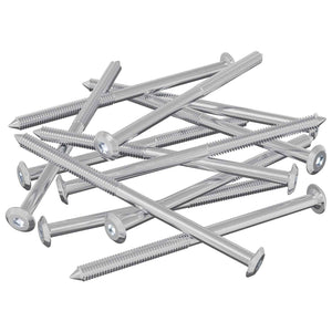 vidaXL Vis à bois 1000 pcs Argent Acier