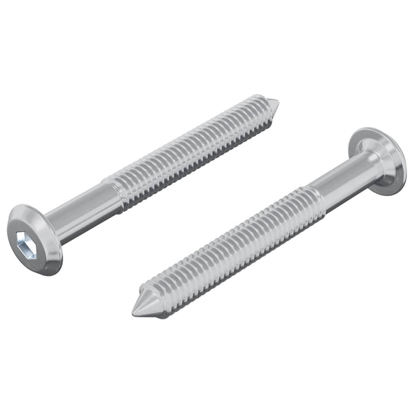 M6 x 50 mm Stahlschrauben - 2 Stück