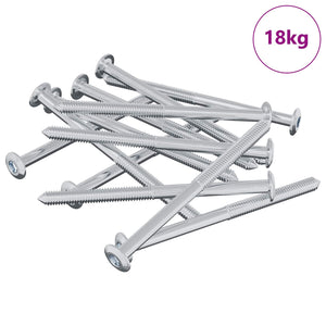 Schrauben M6 x 85 mm, 1200 Stk., Stahl