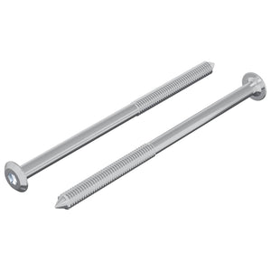 M6 x 100mm Stahlschrauben - 2 Stück