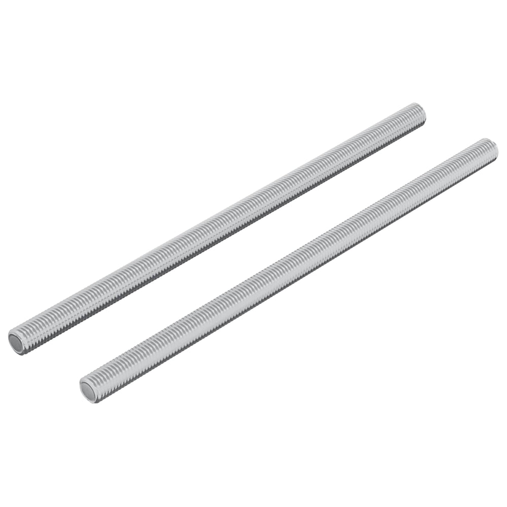Gewindestange Stahl Silber 6 x 120 mm, 2 Stk.