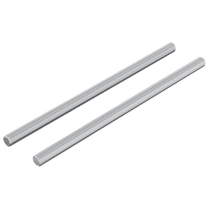 Gewindestange Stahl Silber 6 x 120 mm, 2 Stk.