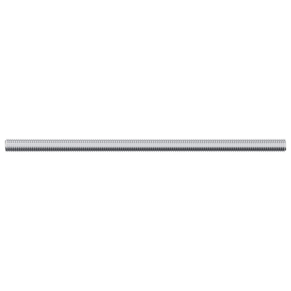 Gewindestange Stahl Silber 6 x 120 mm, 2 Stk.