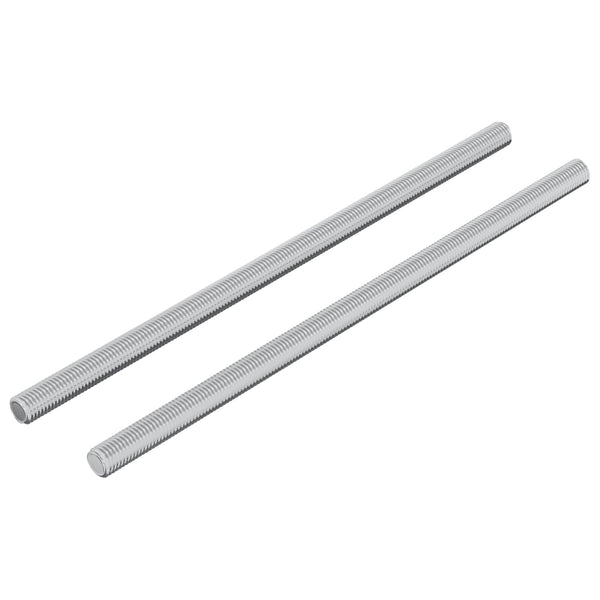 Gewindestange Stahl Silber 6 x 135 mm, 2 Stk.